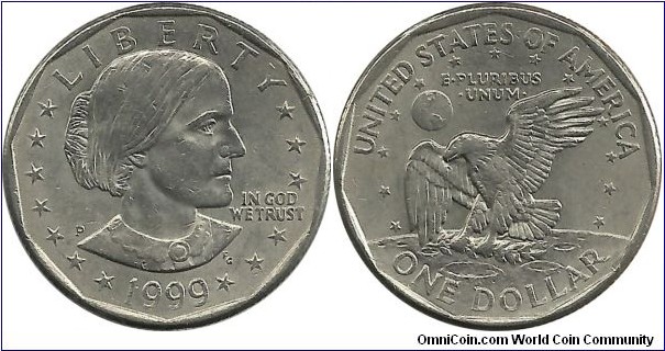 USA 1 Dollar 1999P