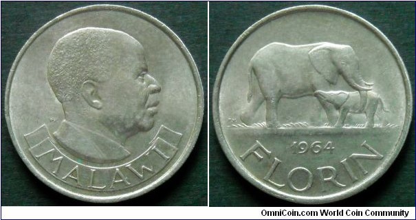 Malawi florin.
1964