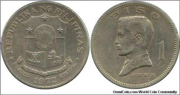 Phillippines 1 Piso 1972