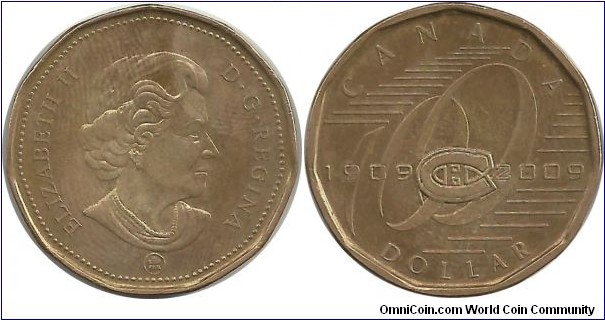 Canada 1 Dollar 2009 - 