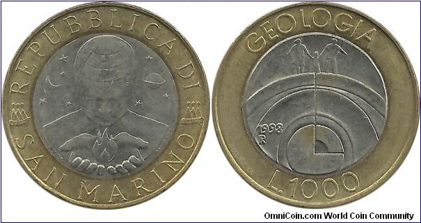 SanMarino 1000 Lire 1998R
