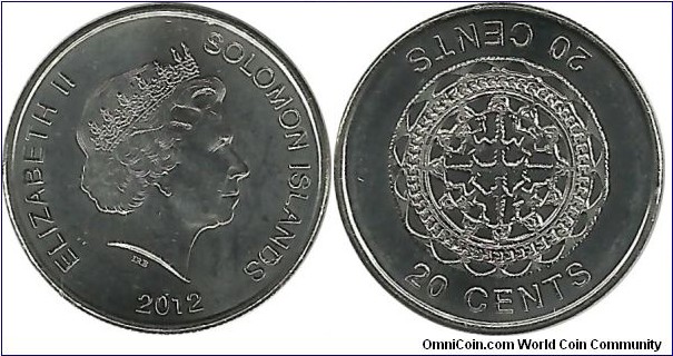 SolomonIslands 20 Cents 2012 - reduced