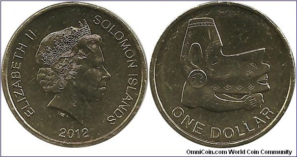 SolomonIslands 1 Dollar 2012 - reduced