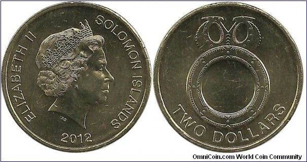 SolomonIslands 2 Dollars 2012