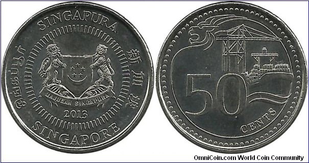 Singapore 50 Cents 2013