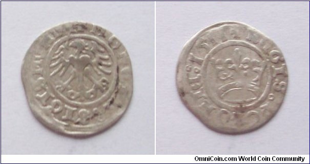 Poland 1511 1/2 Grosz