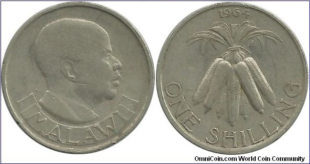 Malawi 1 Shilling 1964