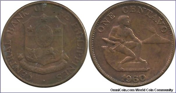 Philippines 1 Centavo 1960