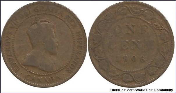 Canada 1 Cent 1906