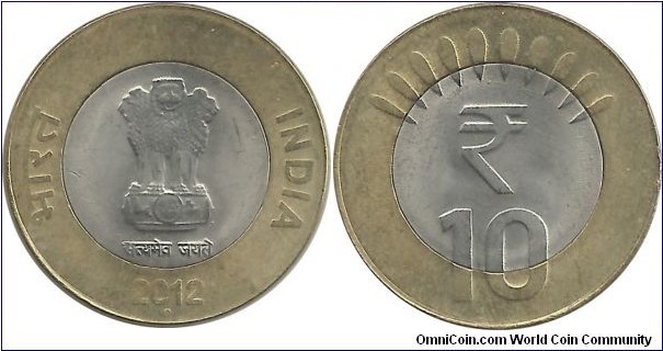 India-Republic 10 Rupees 2012(N)