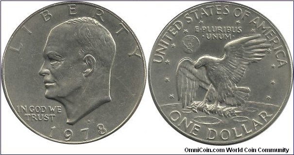 USA 1 Dollar 1978D