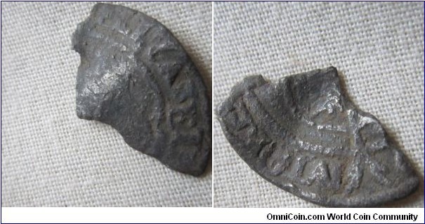 fragment of an Elizabeth I groat hard to date
