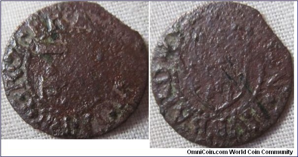 a Norfolk trade token from Stoke Ferry, John Hubbard D.239