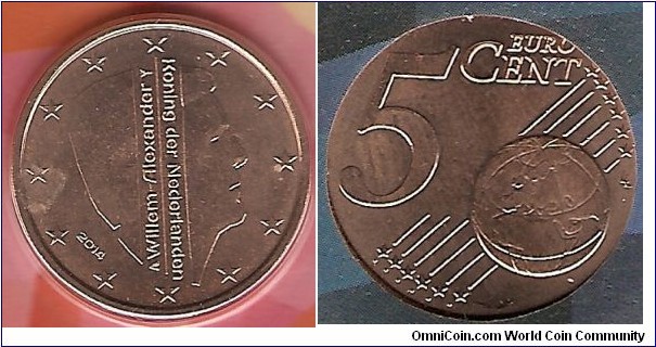 5 Eurocent Willem-Alexander