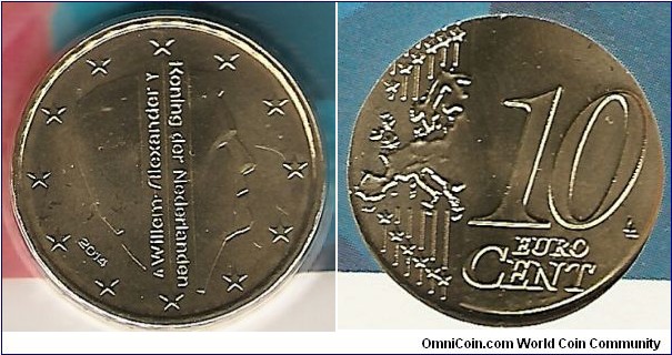 10 Eurocent Willem-Alexander