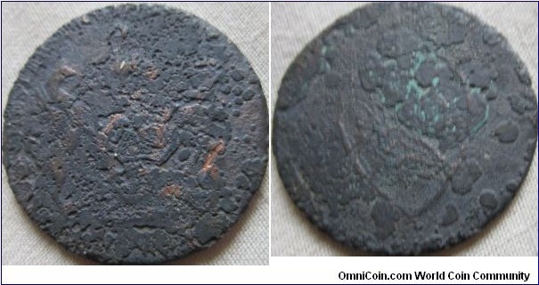 very low grade conder token, possibly Cronebane ireland