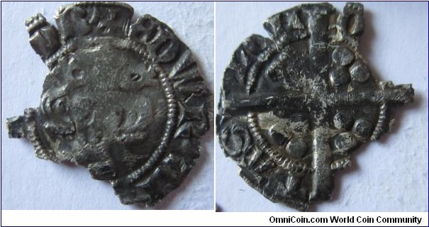 Edward II penny, a few parts missing sadly