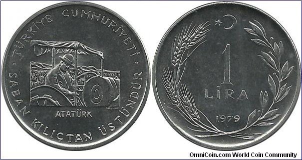Türkiye 1 Lira 1979-FAO