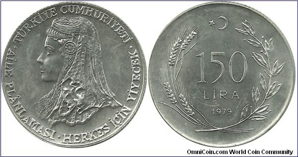 Türkiye 150 Lira 1979-FAO