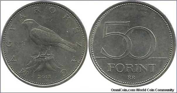 Hungary 50 Forint 2013