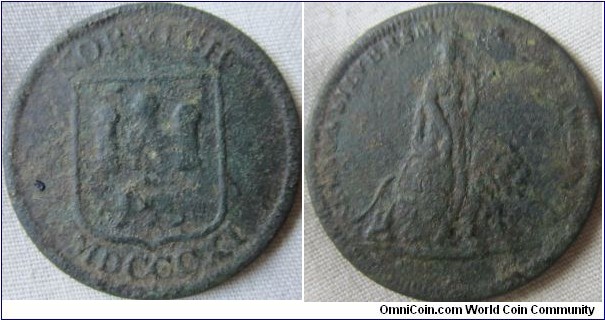 1811 norwich halfpenny token