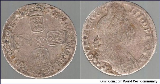 William III Shilling