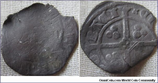 Edward III penny, York mint, possibly post Treaty