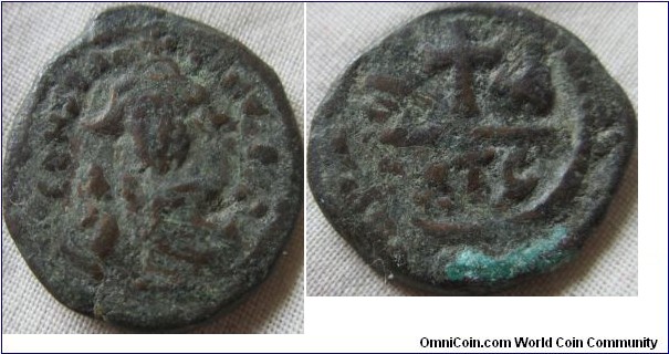 Tiberius II Constantine Follis 