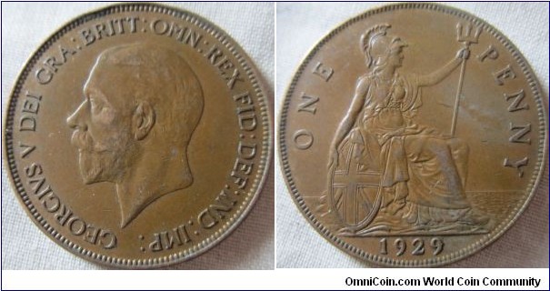 EF 1929 penny