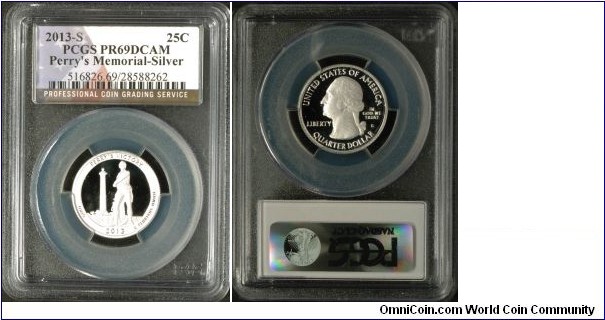 2013S Perry's Memorial NP Silver PR69DCAM