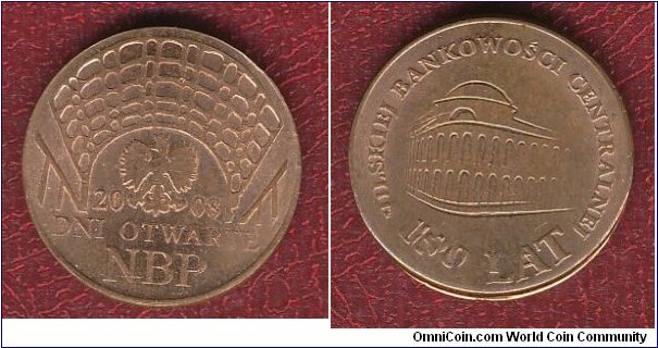 Bank Token Poland National Bank 
reverse double struck