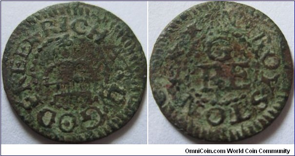 Token of Richard Godfree of Royston, in a very nice grade