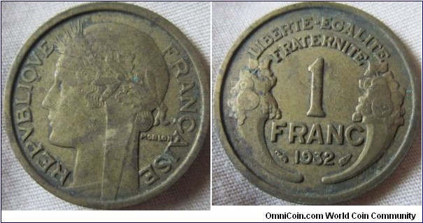 1932 1 franc