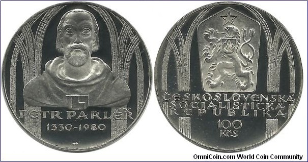 Czechoslovakia 100 KorunaCS ND(1980)