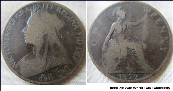 1899 penny wider date, Fair
