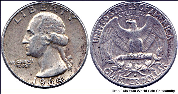 1964D quarter, from change in 2014