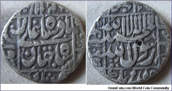 unidentified indian silver coin, possibly mughal