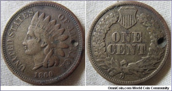 1860 cent, attempted drilling