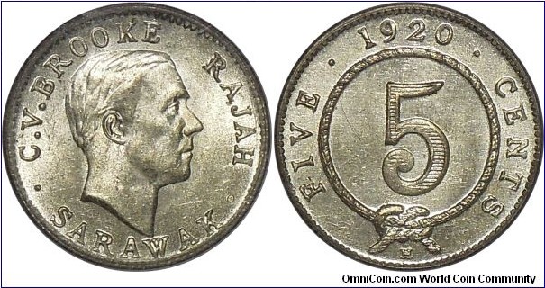 5 Cents Heaton. PCGS MS62.