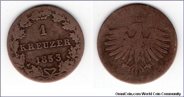 Frankfurt 
1 Kreuzer