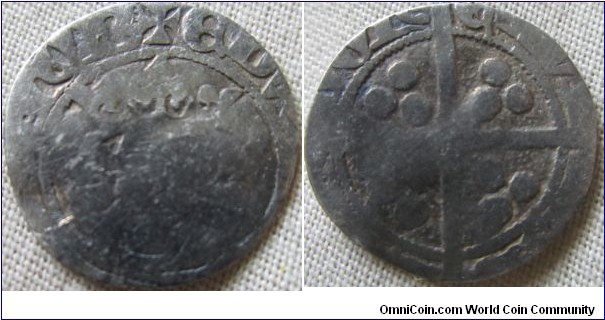 possibly Edward II penny of Durham mint