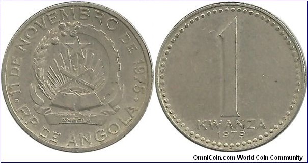 Angola 1 Kwanza 1979