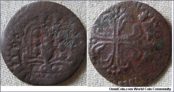 Unidentified copper coin
