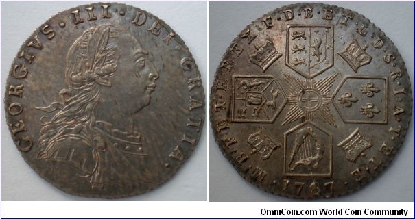 George III Sixpence