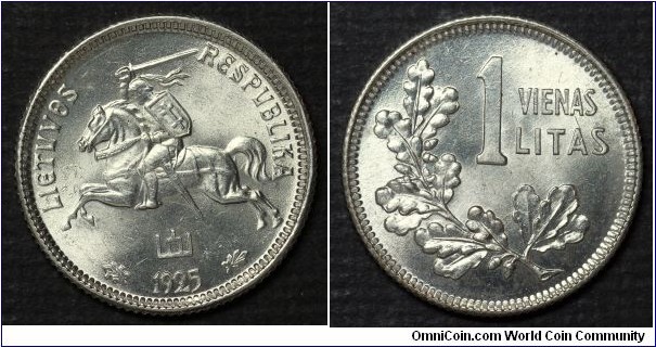 1925 1 Litas ex-NGC64