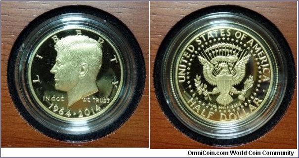 50th Anniversary Kennedy Half Dollar