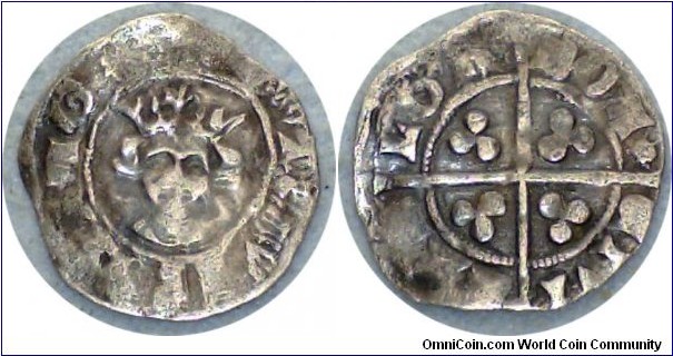 Edward III Halfpenny
0.6gms  15mm