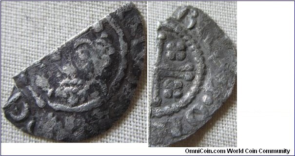 Henry II cut halfpenny RAVL.ON?
