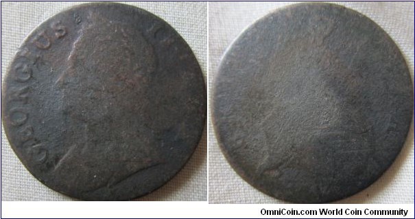 clear date 1744 halfpenny