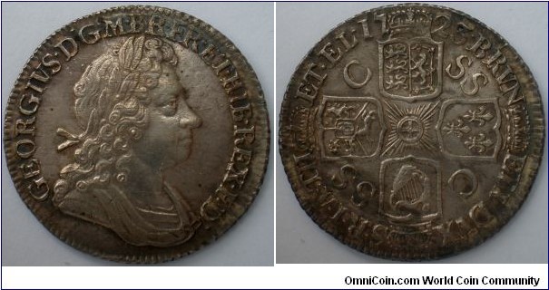 George I 1723 ssc Shilling